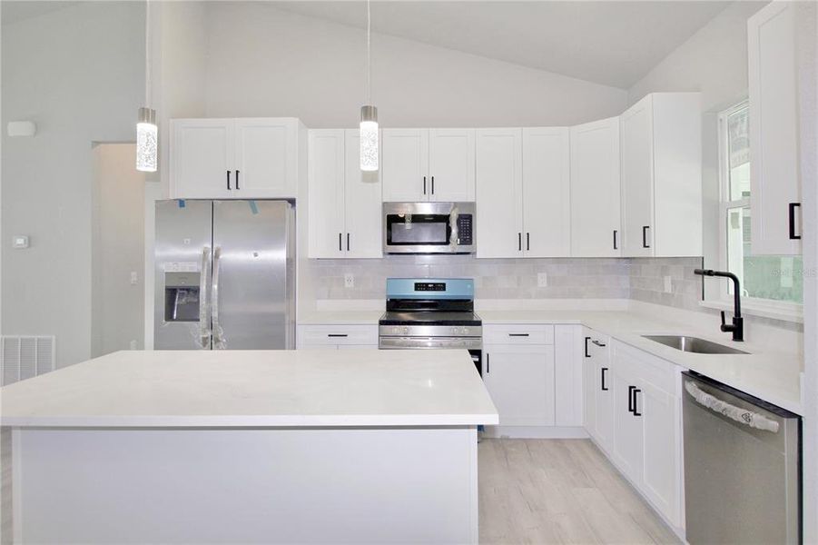 Furnished interior view inside a new home in , Sebring (Image 9).