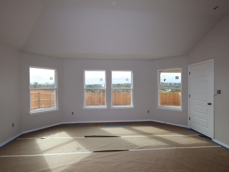 In-progress construction of a new home in Carillon, Manor, TX (Image 18).