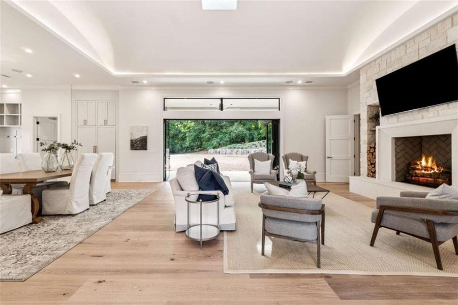 Furnished interior view inside a new home in , Cumming (Image 38). Furnished interior view inside a new home in , Cumming (Image 38).