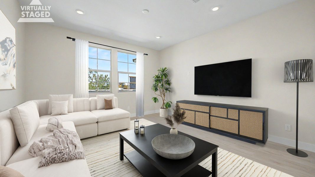 Furnished interior view inside a new home in Surprise City Center, Surprise (Image 16). Furnished interior view inside a new home in Surprise City Center, Surprise (Image 16).