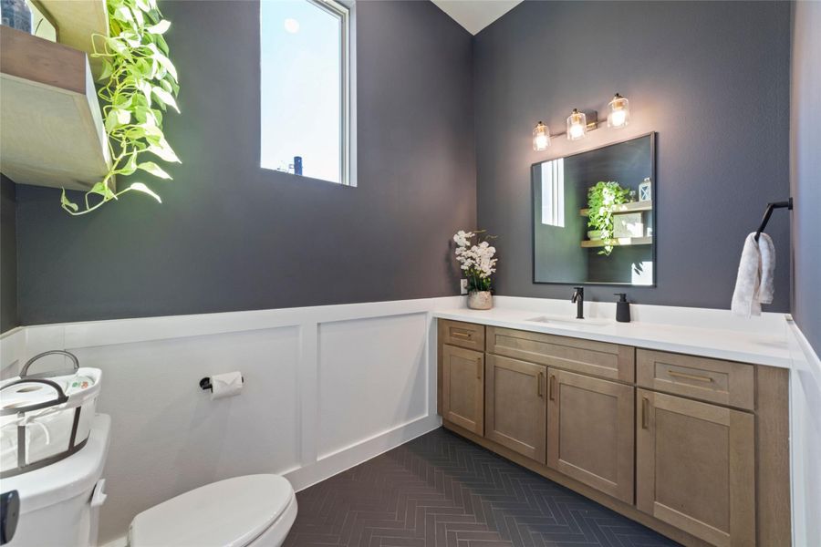 Furnished interior view inside a new home in , Houston (Image 9). Furnished interior view inside a new home in , Houston (Image 9).