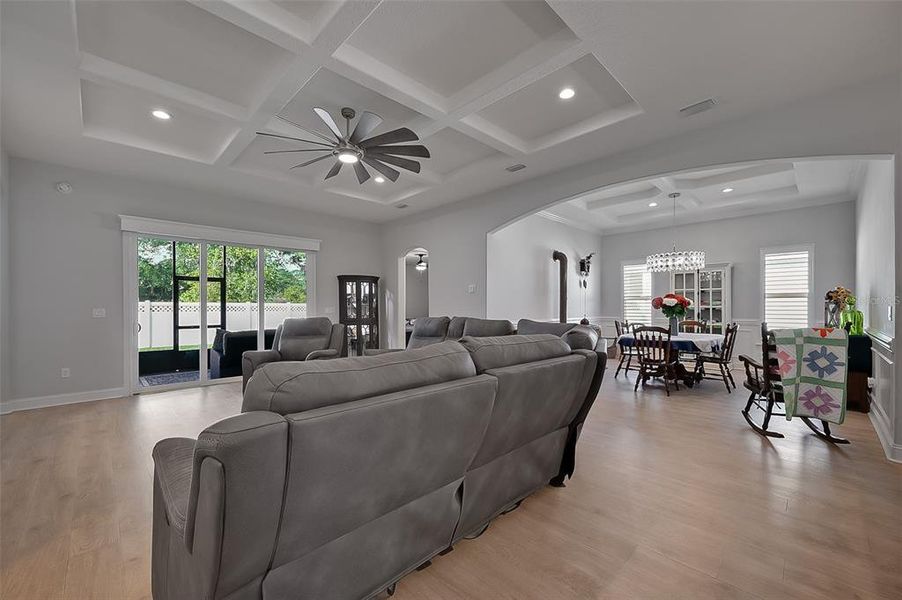 Furnished interior view inside a new home in , Green Cove Springs (Image 30).