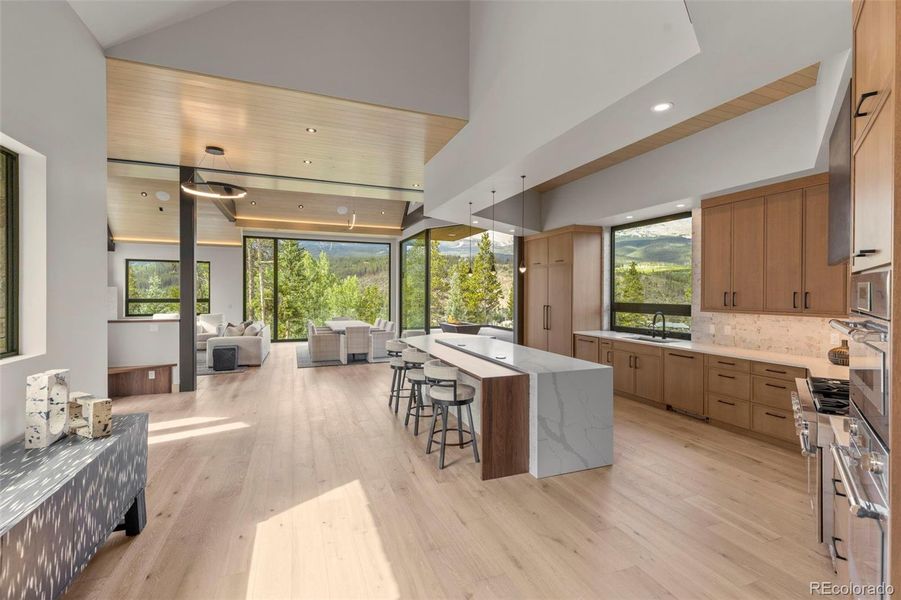 Furnished interior view inside a new home in , Breckenridge (Image 34).