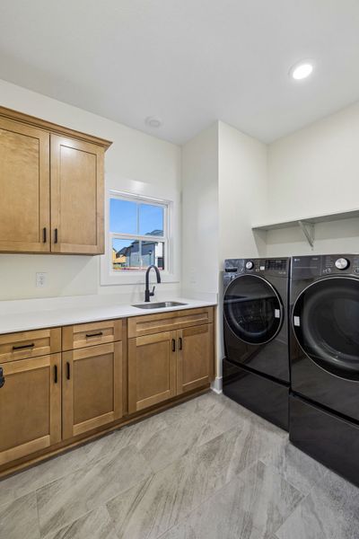 Representative furnished interior of a home built from the Belmont by Rockwood Homes in Wofford Estates, Clarksville (Image 7).