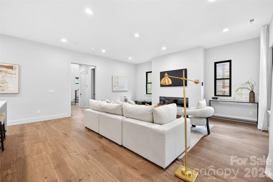 Furnished interior view inside a new home in , Charlotte (Image 17).