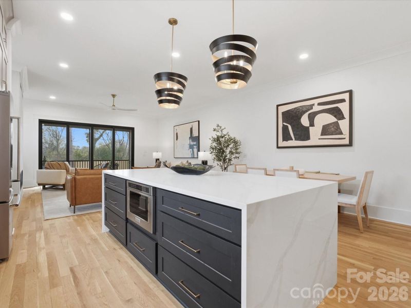Furnished interior view inside a new home in , Charlotte (Image 11).