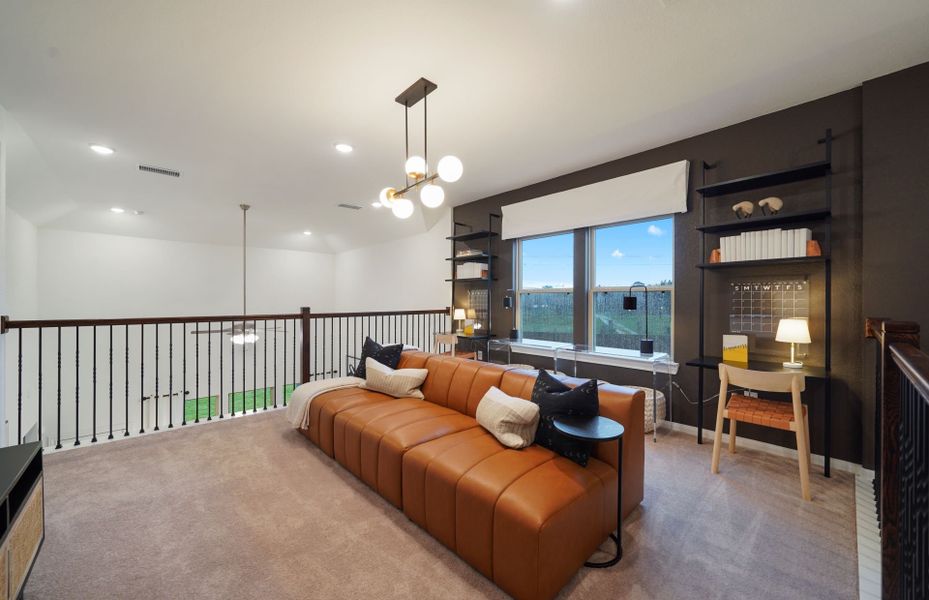 Loft Overlooking Gathering Room Loft Overlooking Gathering Room