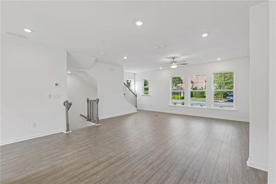 Spacious, unfurnished interior of a new home in Chandler Run, Tucker (Image 17).