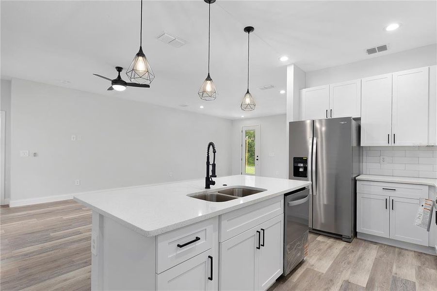 Furnished interior view inside a new home in , North Port (Image 14).