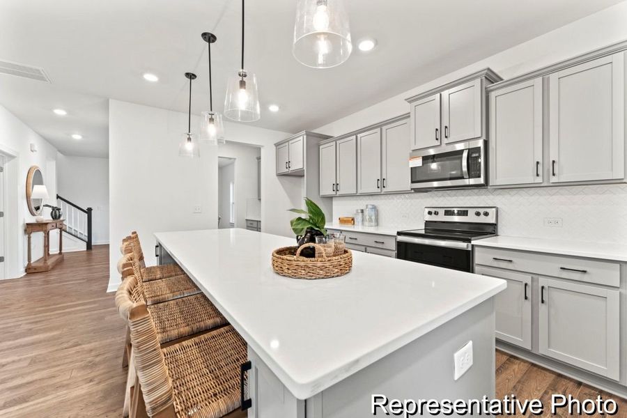 Furnished interior view inside a new home in Kensington, China Grove (Image 7).