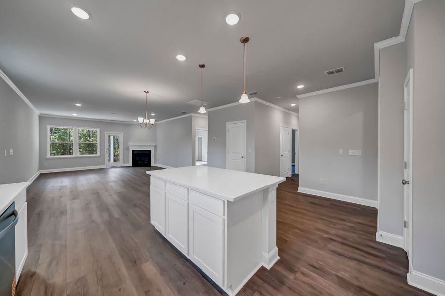 Furnished interior view inside a new home in Carriage Estates, Lexington (Image 11). Furnished interior view inside a new home in Carriage Estates, Lexington (Image 11).