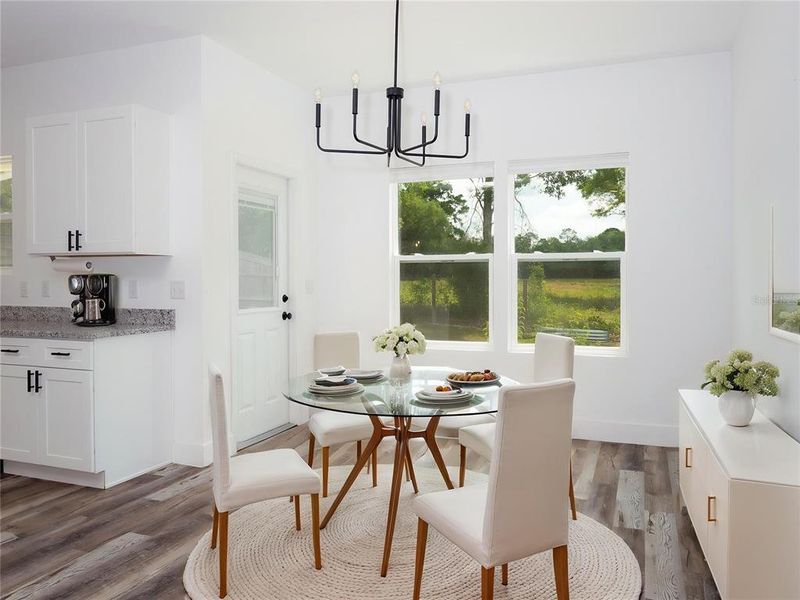 Furnished interior view inside a new home in , Newberry (Image 11).