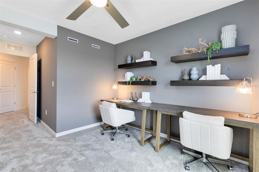 Furnished interior view inside a new home in Skylar Crest, Sanford (Image 11).