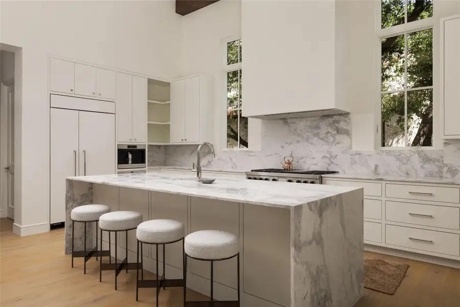 Furnished interior view inside a new home in Amarra Villas, Austin (Image 7). Furnished interior view inside a new home in Amarra Villas, Austin (Image 7).