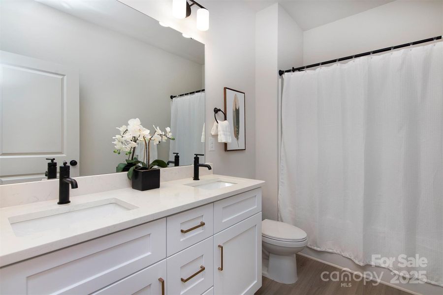 Furnished interior view inside a new home in , Stanley (Image 6).