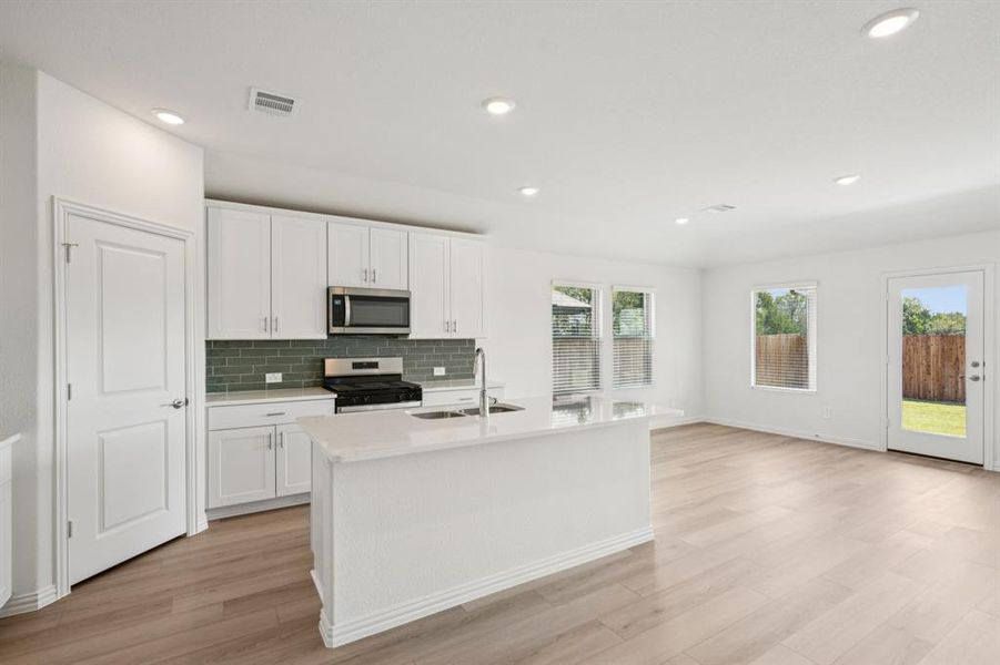 Photo is not of the actual home, but is an inspirational photo of builder’s model home and may depict options, furnishings, and/or decorator features that are not included.