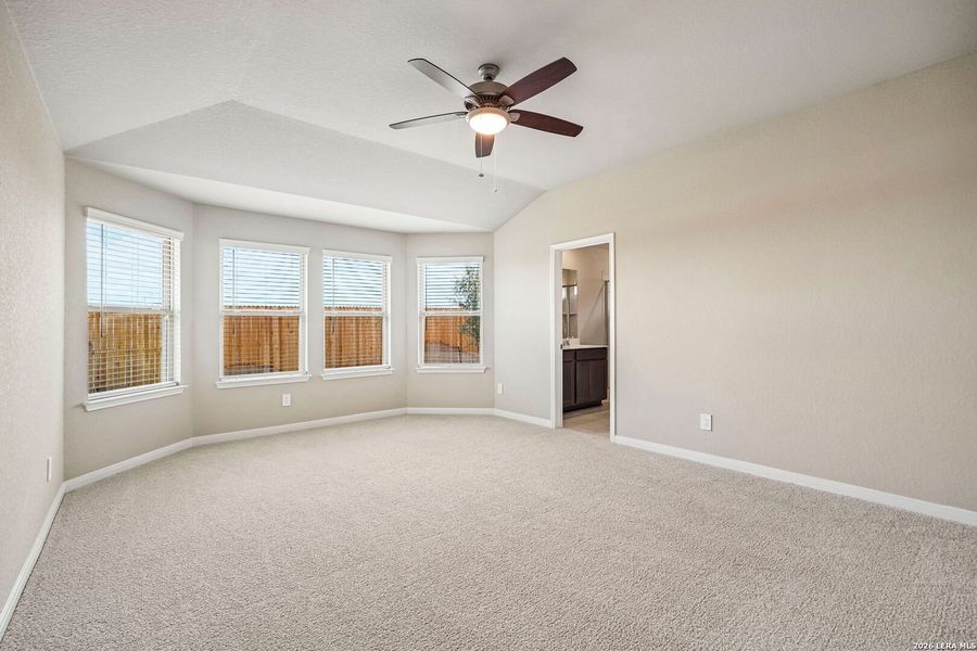 Spacious, unfurnished interior of a new home in Legendary Trails - Premier Series, Cibolo (Image 41). Spacious, unfurnished interior of a new home in Legendary Trails - Premier Series, Cibolo (Image 41).