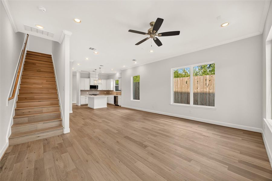 Spacious, unfurnished interior of a new home in , Houston (Image 29).