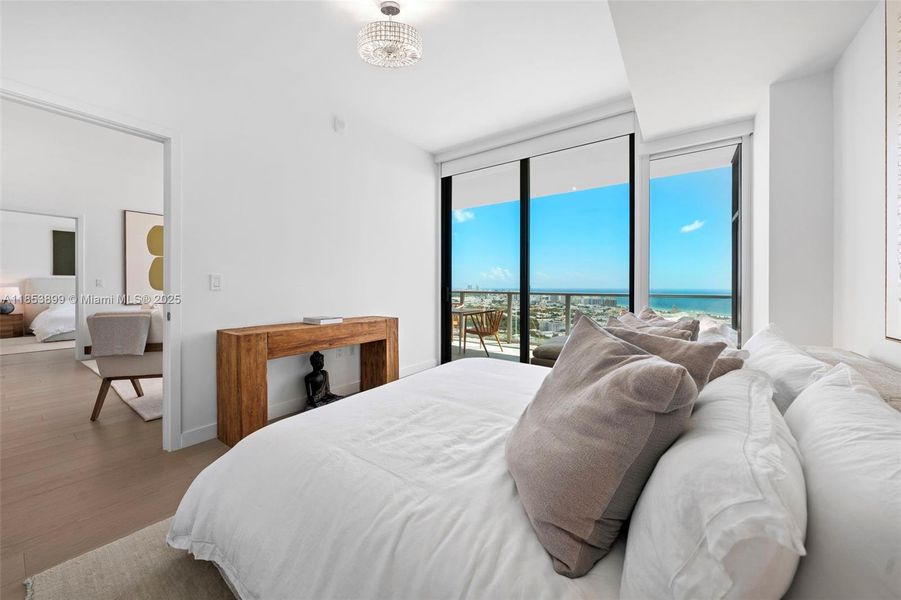 Furnished interior view inside a new home in , Miami Beach (Image 7). Furnished interior view inside a new home in , Miami Beach (Image 7).