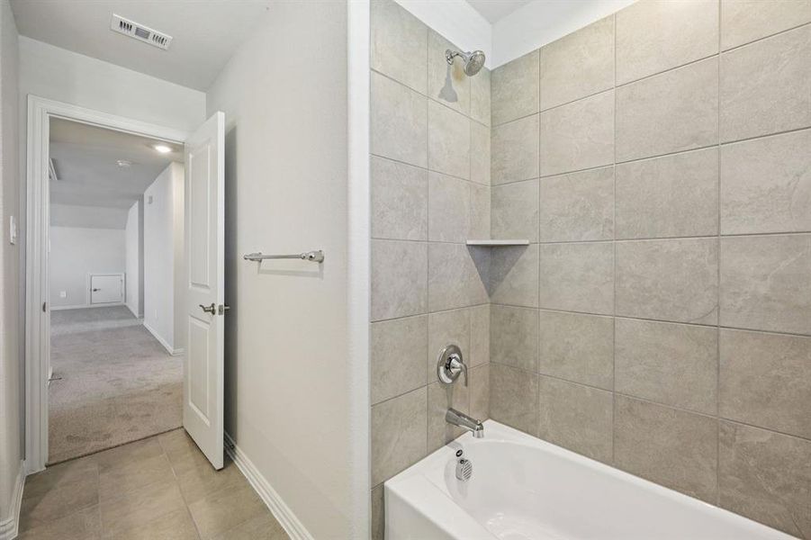 Photo is not of the actual home, but is an inspirational photo of builder’s model home and may depict options, furnishings, and/or decorator features that are not included.