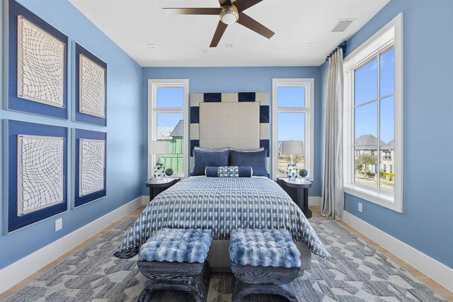 Furnished interior view inside a new home in , Southlake (Image 35).