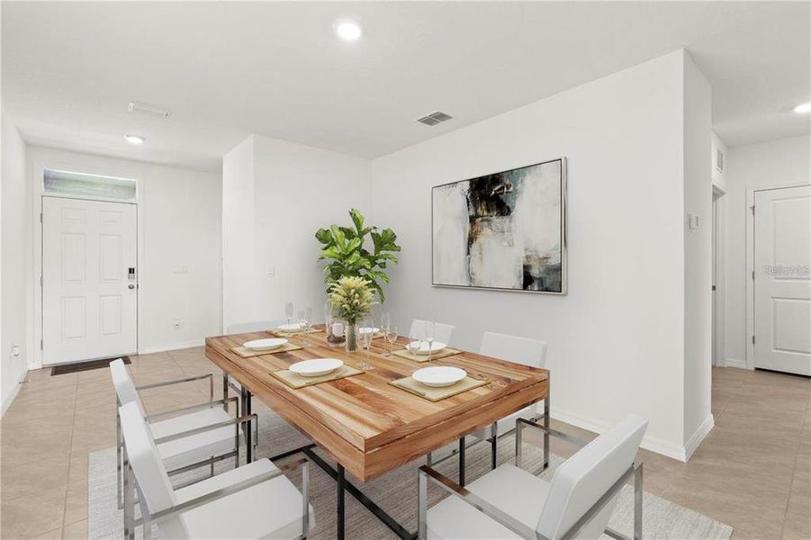 Furnished interior view inside a new home in , Wesley Chapel (Image 8).