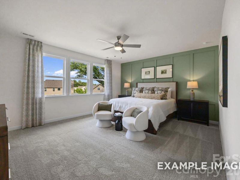Furnished interior view inside a new home in Windgate, Mooresville (Image 6).