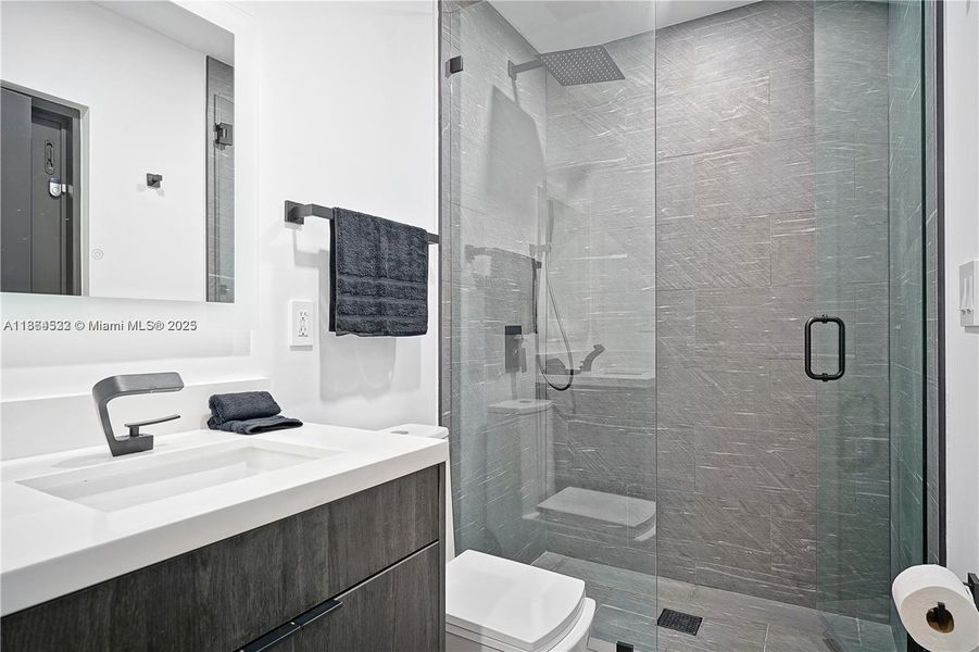 Furnished interior view inside a new home in , Miami (Image 5).