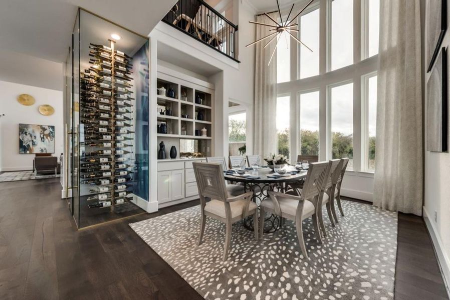 Representative furnished interior of a home built from the Grand Signature by Grand Homes in Grand Oaks, Celina (Image 6).