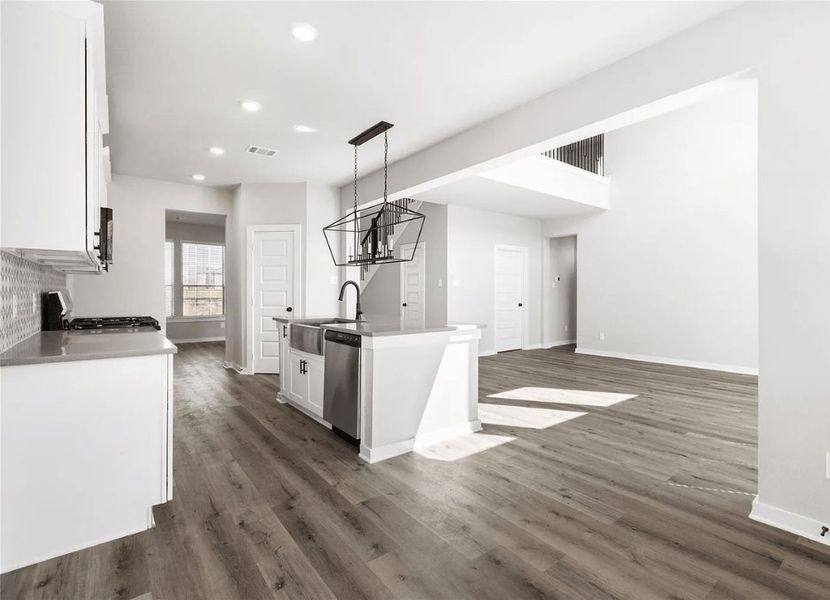 Furnished interior in a model home at Harmony Cove in Humble (Image 4). Furnished interior in a model home at Harmony Cove in Humble (Image 4).