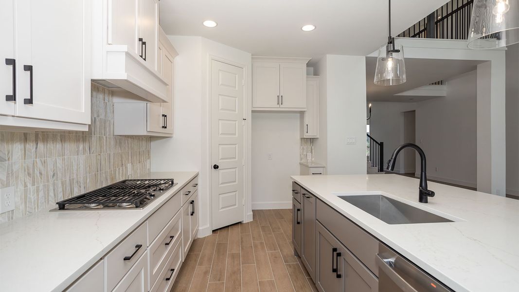 Furnished interior view inside a new home in Grange, Katy (Image 8).