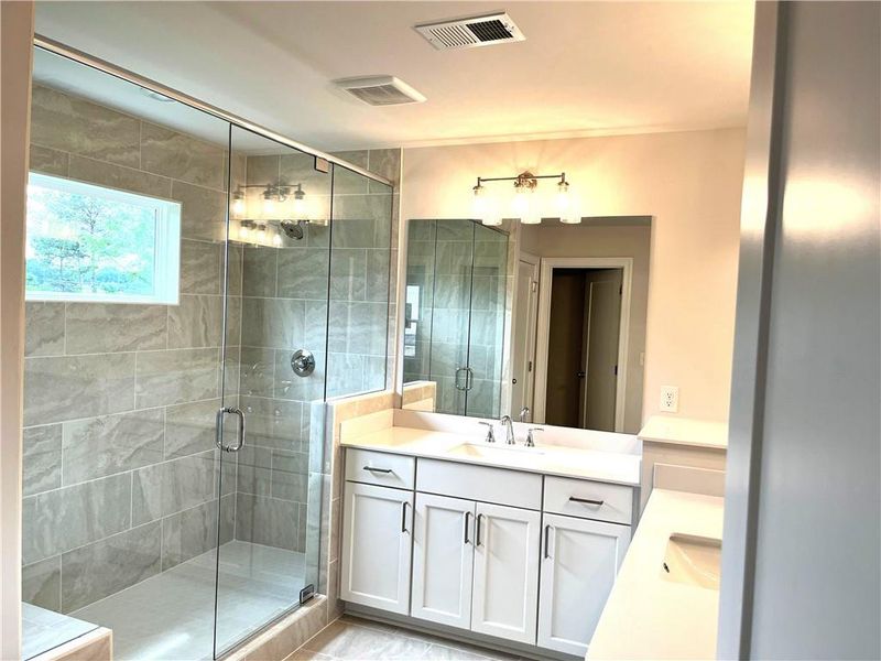 Furnished interior view inside a new home in , Marietta (Image 13).