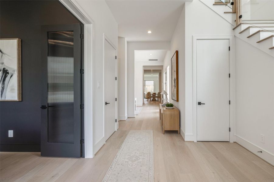Furnished interior view inside a new home in , Houston (Image 34).