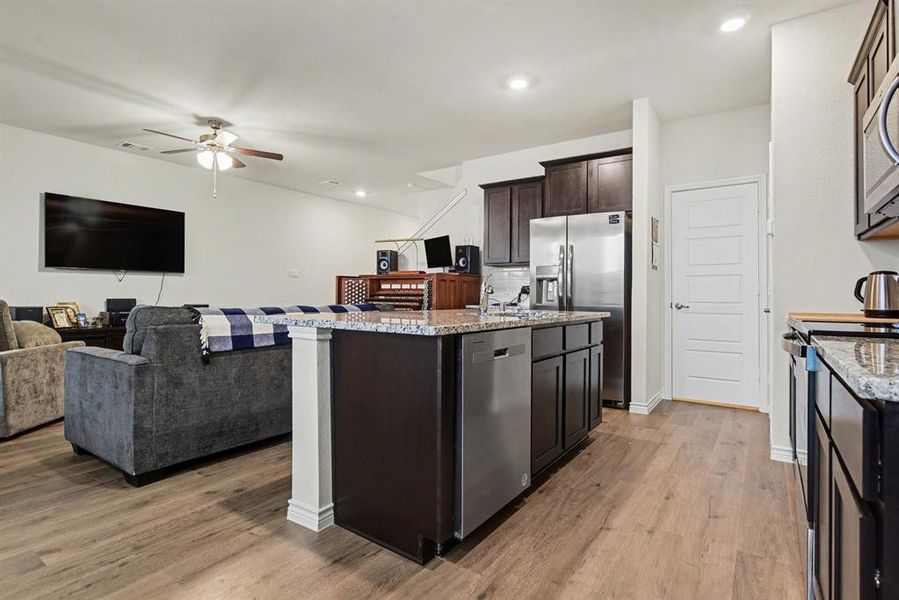 Furnished interior view inside a new home in , Anna (Image 12).