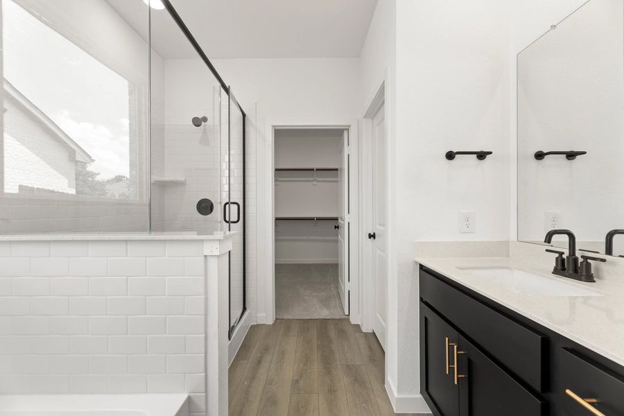 Primary Bathroom Representative Photo featuring the Noir Collection
