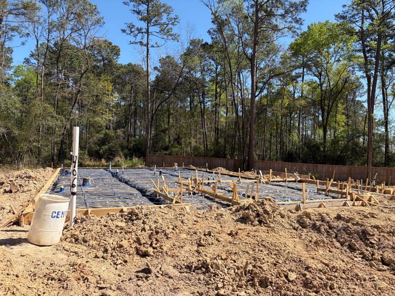 Site preparation for new homesites in The Woodlands Hills, Willis (Image 27).