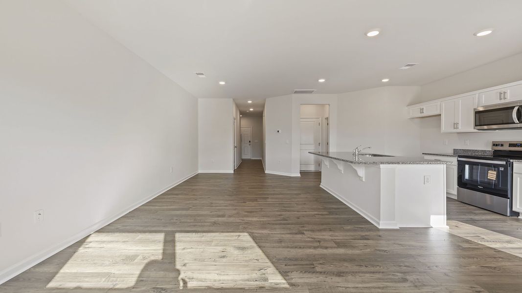 Spacious, unfurnished interior of a new home in Brookside Ridge Townhomes, Greer (Image 18).