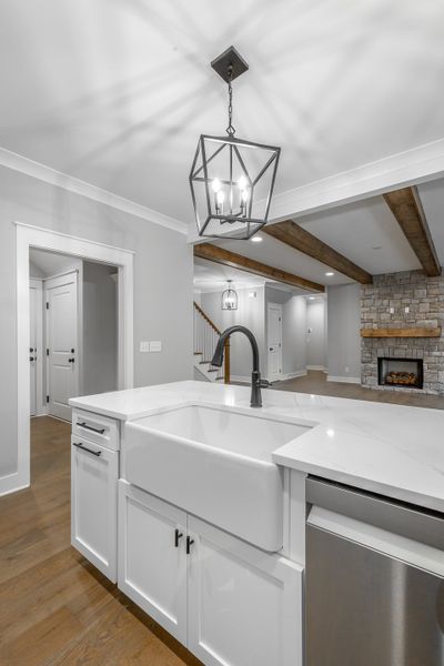 Furnished interior view inside a new home in Creekside, Cleveland (Image 12).