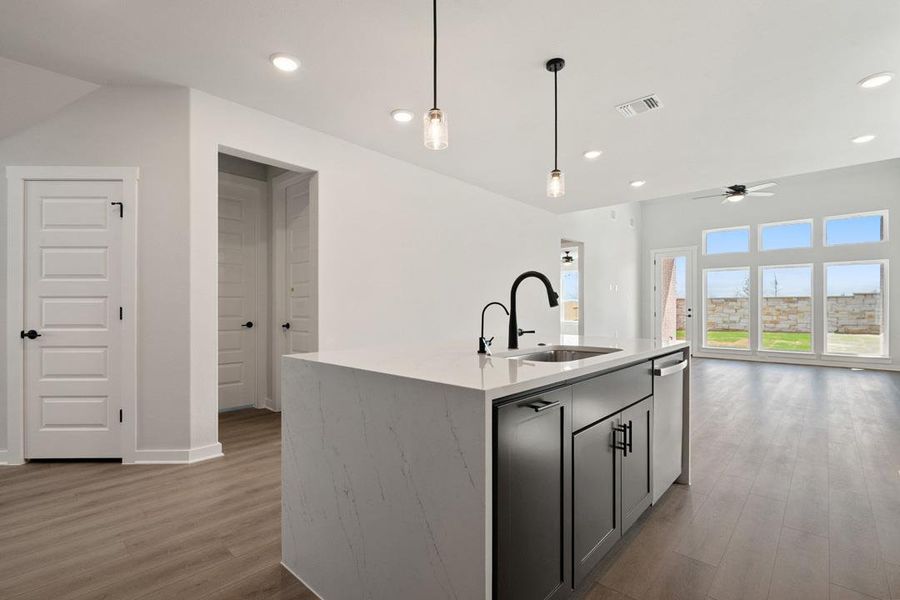 Furnished interior view inside a new home in Flora, Hutto (Image 13).
