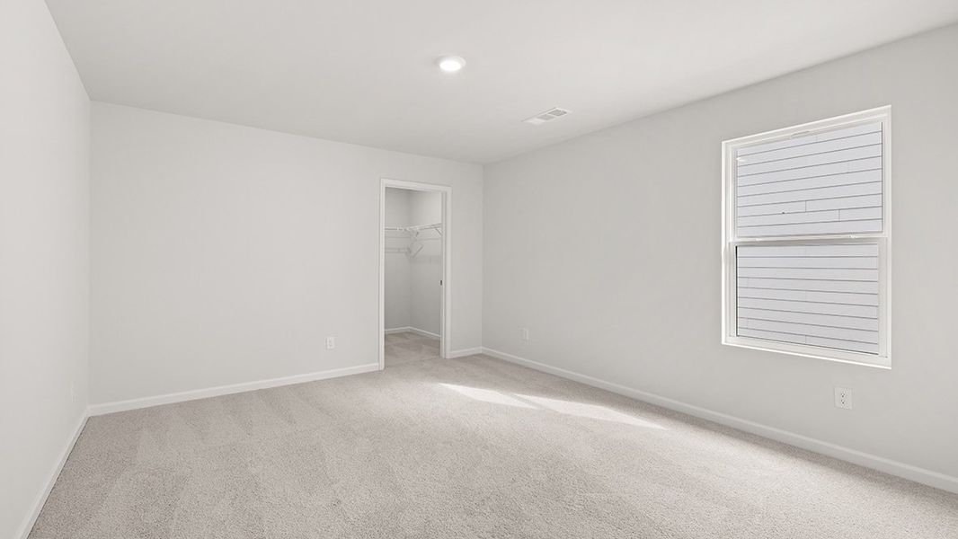 Representative unfurnished interior of a home built from the Mansfield by D.R. Horton in Hamptons at Riverwood South, Dallas (Image 26).