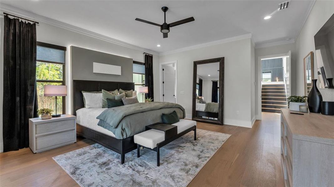 Furnished interior view inside a new home in Delphi Hills, Lakeland (Image 6).