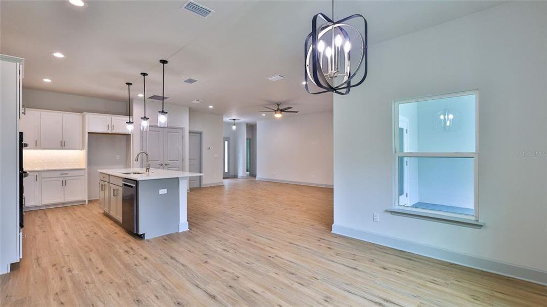 Furnished interior view inside a new home in , New Smyrna Beach (Image 9). Furnished interior view inside a new home in , New Smyrna Beach (Image 9).