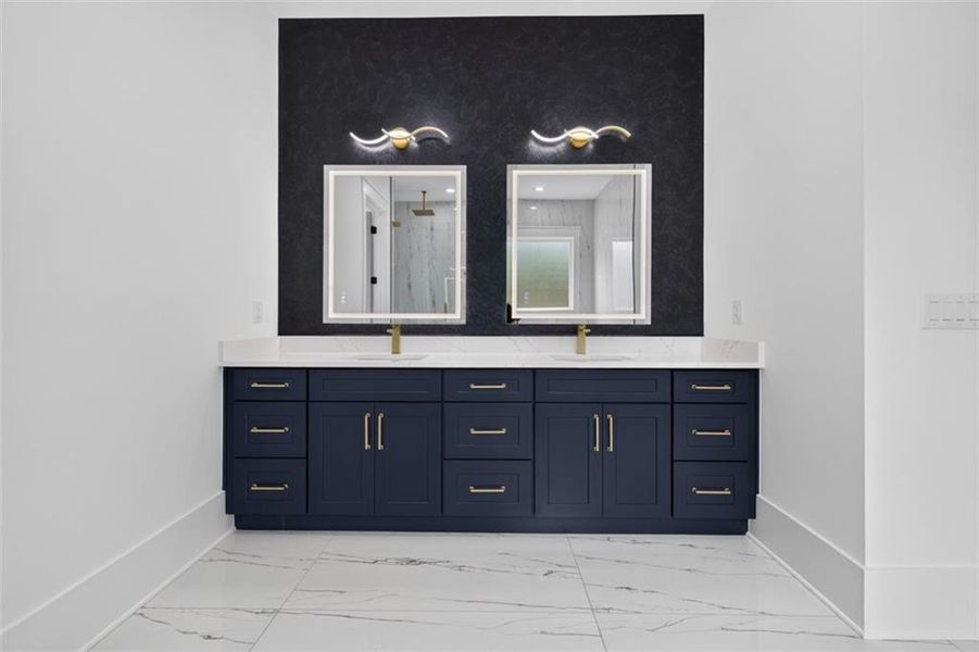 Furnished interior view inside a new home in , Jefferson (Image 36).