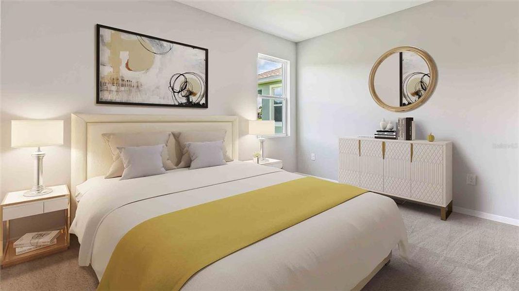 Furnished interior view inside a new home in Deerbrook, Land O' Lakes (Image 7).