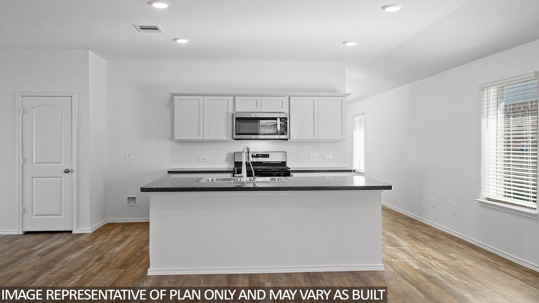 Representative furnished interior of a home built from the Olivia by D.R. Horton in Venetian Pines, Conroe (Image 8). Representative furnished interior of a home built from the Olivia by D.R. Horton in Venetian Pines, Conroe (Image 8).