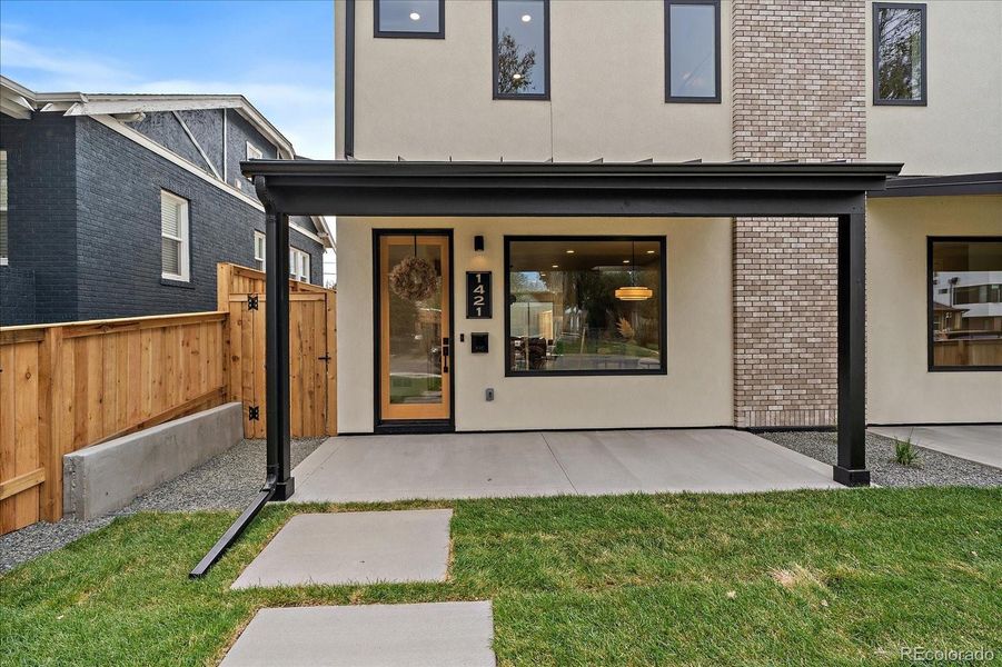 Front exterior of a new home in , Denver, CO, highlighting curb appeal (Image 22).
