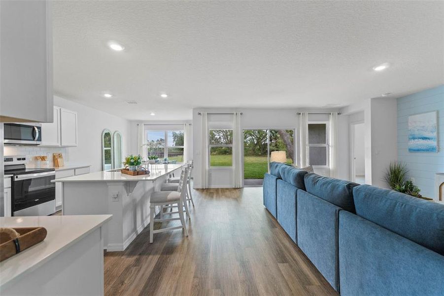 Furnished interior view inside a new home in , Daytona Beach (Image 3).