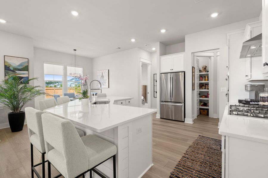 Furnished interior view inside a new home in Carnes Crossroads, Summerville (Image 32).