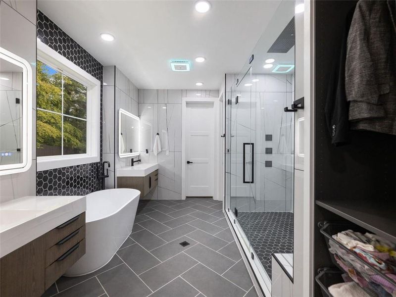 Furnished interior view inside a new home in , Cumming (Image 13).