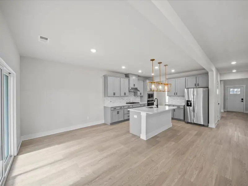 Furnished interior view inside a new home in Ashby Woods, Boiling Springs (Image 3).
